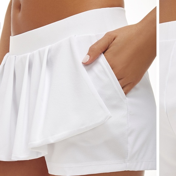 Fabletics Cognac Shorts White size Medium - Picture 3 of 6